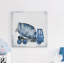 «Blue Mixer Truck», art sur toile-447469720