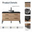 Ensemble de meuble-lavabo simple 48 po Kaminski