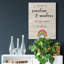Sunshine and Rainbows - Reproduction d'art textuel sur toile tendue-876255668