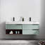 Ensemble de meuble-lavabo double 60 po Nikola