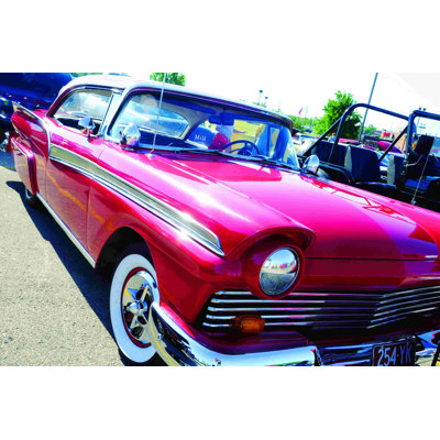 Red Vintage Car