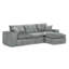 Canapé modulaire 107 po Blain avec méridienne réversible 107 po-232281901
