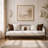 Houston Bouclé 3-Seater Sofa - Pebble Gray/Walnut