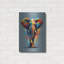 Ivy Bronx «The Colorful Elephant» par Andreas Magnusson, art mural en métal-382737686