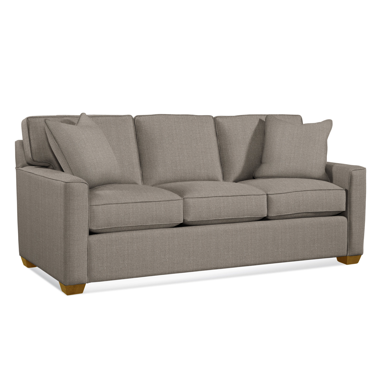 Frye 81'' Upholstered Sofa, Stone Crypton Performance, Havana, Air Dream Mattress