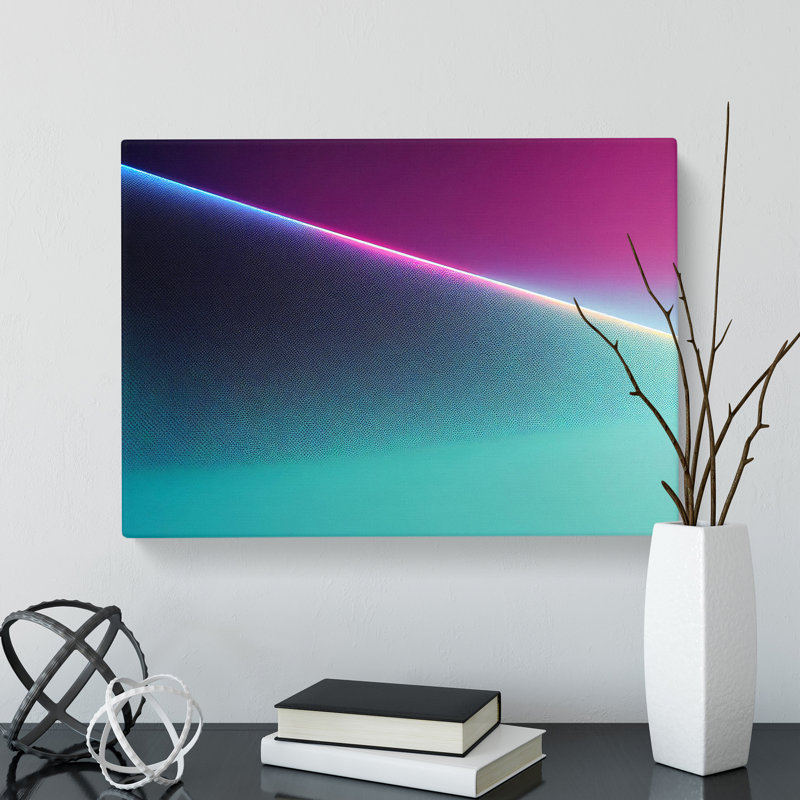 Brave Abstract Art - Wrapped Canvas, 35cm H x 50cm W x 3cm D