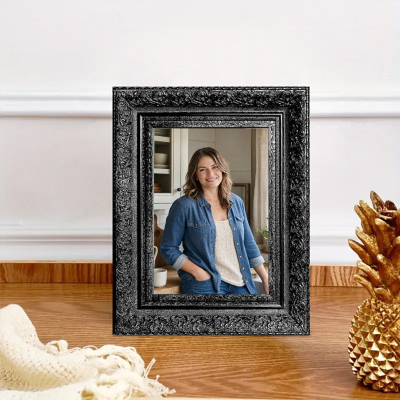 8" x 10" Black 1PC Versatile Picture Frame for Graduation Photo Display