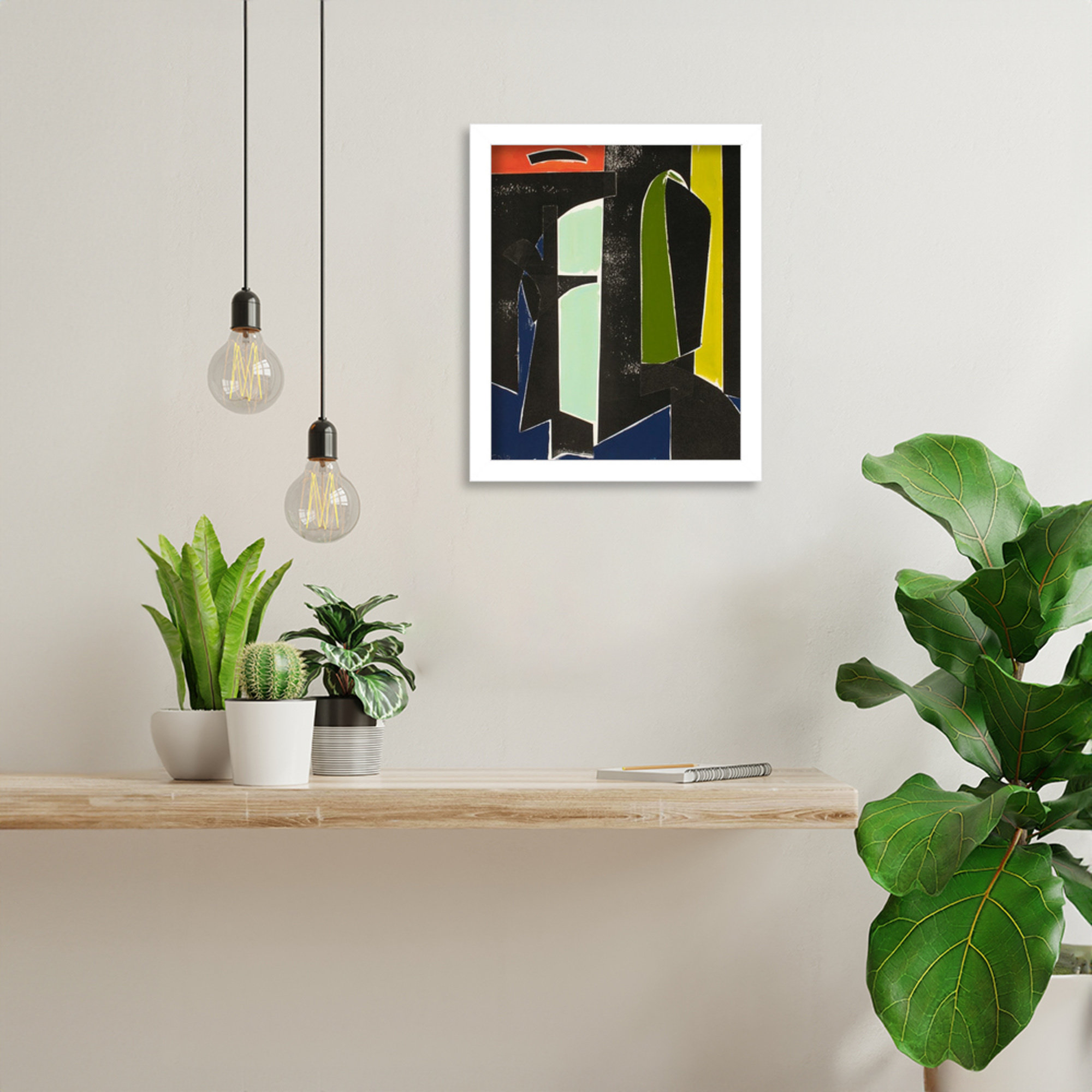 Spanish Arches by Solano Wood Framed Wall Art Print, 13" H x 11" W, White