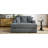 55" Oversized Chaise Lounger Modern Style Sofa Couch