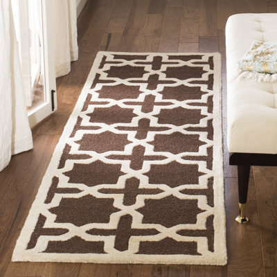 Igna Cambridge Hand Tufted Wool Geometric Rug