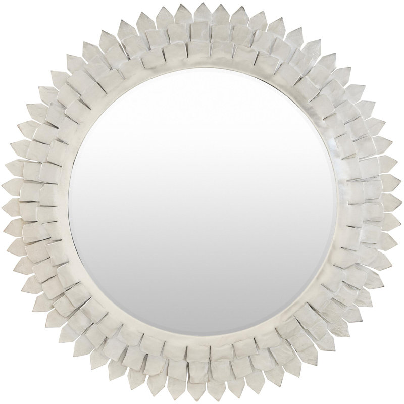 Cian Accent Mirror, Nickel