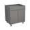 WITKITCHENS Cabitet à panneau ouvert avec portes l 30 po x P 24 po x H 34 1/2 po WALLKITCHENS 