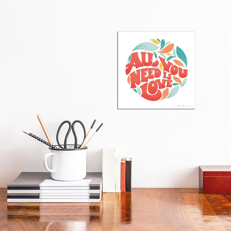 All You Need I by Gia Graham - Wrapped Canvas Print, 30.48cm H x 30.48cm W x 1.905cm D