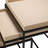 Side Table Léonard Matte Black Finish