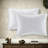 Oversized Reversible Cotton Bedding Sets, White Twin With Prewashed Comfort