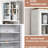 72-Inch, Metal Cabinet, Kitchen, White, Adjustable Shelves, Stainless Steel Frame, Freestanding, Use, Magnetic , Scratch- Features