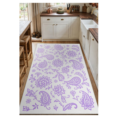 Tapis tissé à la crème Mosso