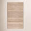 Rhein Natural Solid Tan Area Rug (5'X8')-608344502