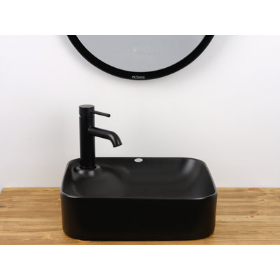 Sirina | | Lavabo de salle de bain vasque carré en céramique
