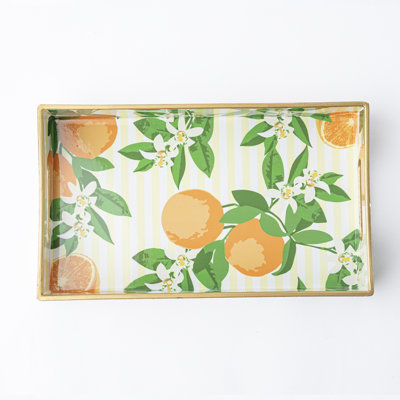 Plateau de coiffeuse fleur d'oranger