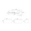 Becki Owens x Surya Capitola Sofa