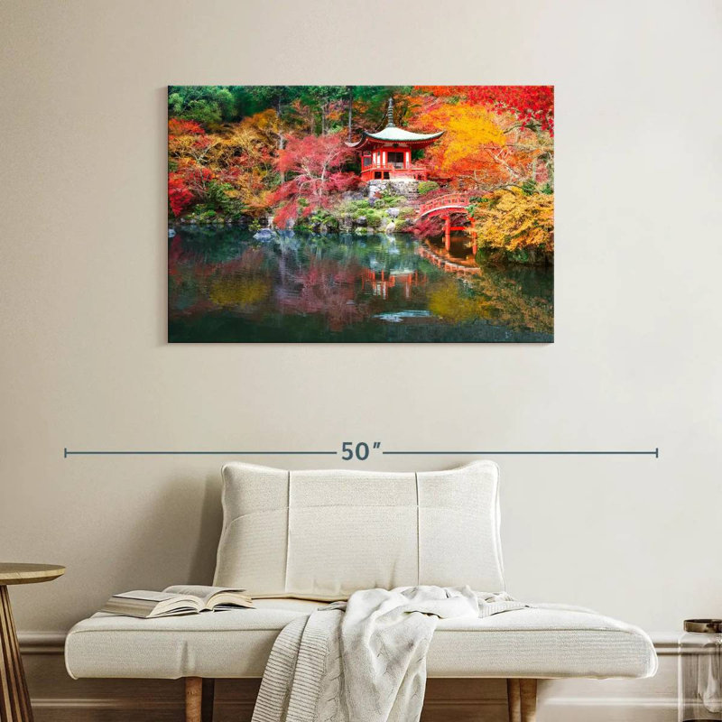 Nicci Vibrant Japon automne, H 26 po x l 39 po