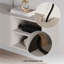 Floating TV Stand for 50" TVs with 2 Soft-Close Doors and Open Shelves, 140cm Wide-1508767653