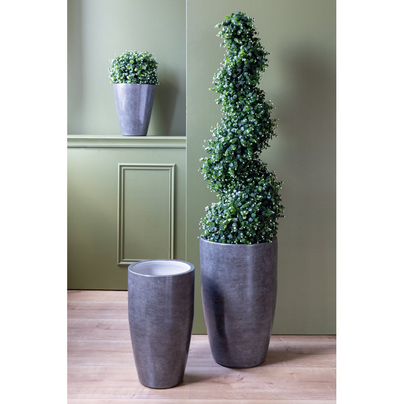 Melua Ceramic Pot Planter, 37cm H x 29cm W x 29cm D.