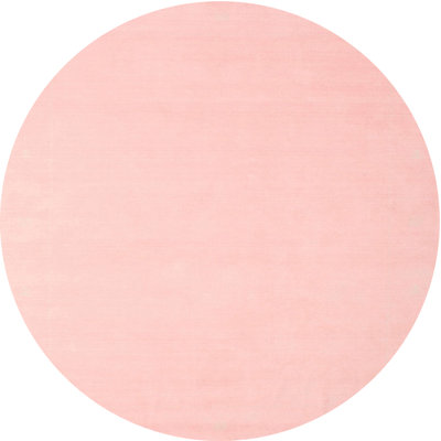 Tapis contemporain rose