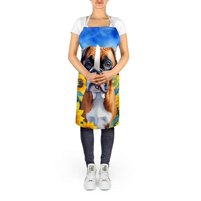 Floral Bib Apron