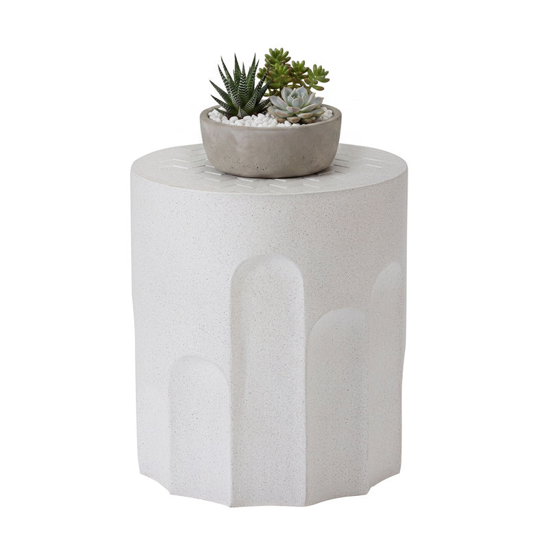 Table d'appoint moderne, Blanc