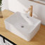 Meuble-lavabo 48 po avec lavabo en céramique, porte de grange coulissante et 7 tiroirs