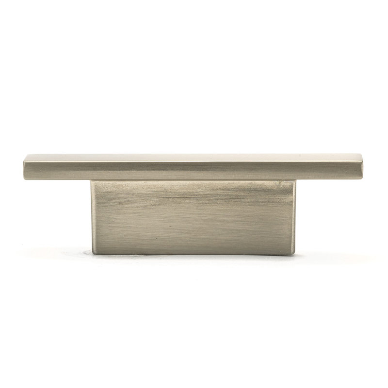 Poignée rectangulaire Expression 2 3/4 po, Nickel brossé