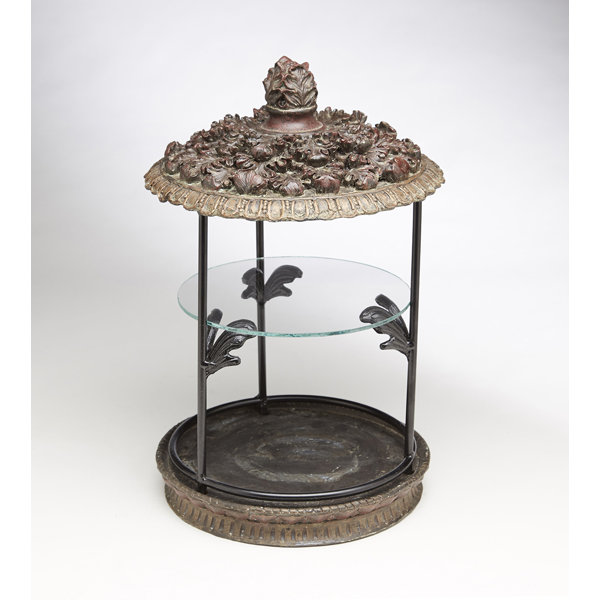 AA Importing Tabletop Round Display Case - Wayfair Canada