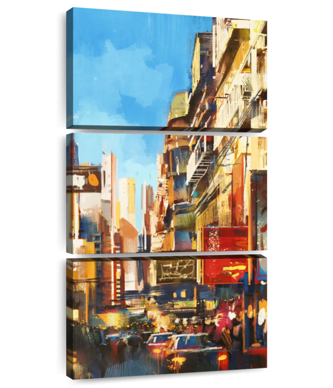 Sunny Sunny Street, H 80 po x l 39 po
