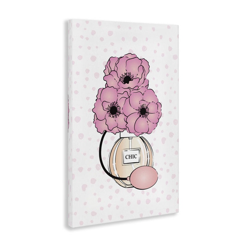 Art mural sur toile de parfum floral parsemé par Martina Pavlova, H 30 po x l 20 po