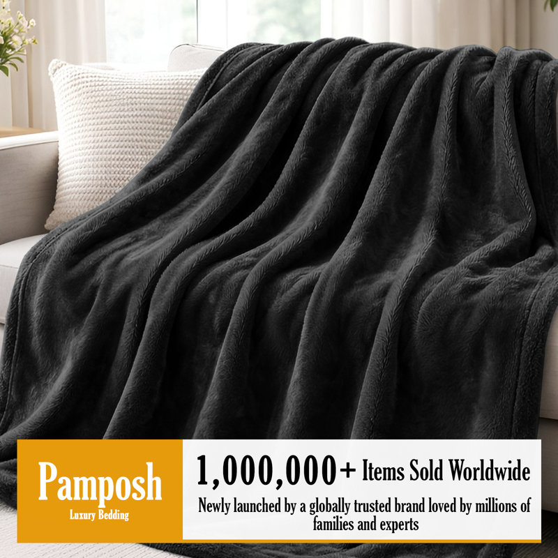 Machine Woven Throw Blanket, 130cm x 150cm