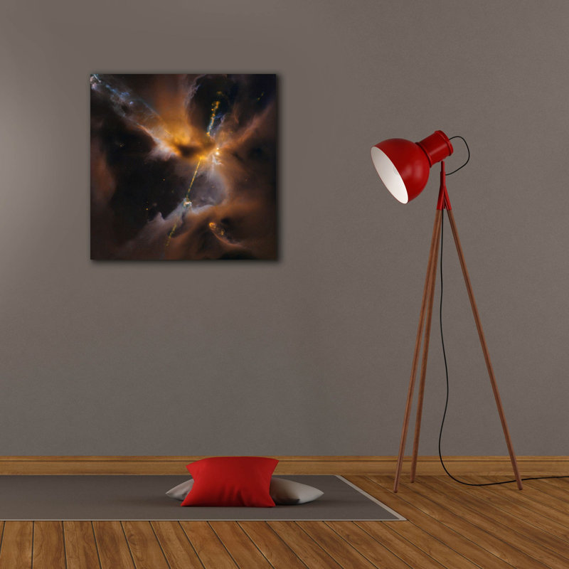 «Herbig Haro 24» par Hubble Space Telescope, art mural de la NASA, H 26 po x l 26 po x P 1,5 po