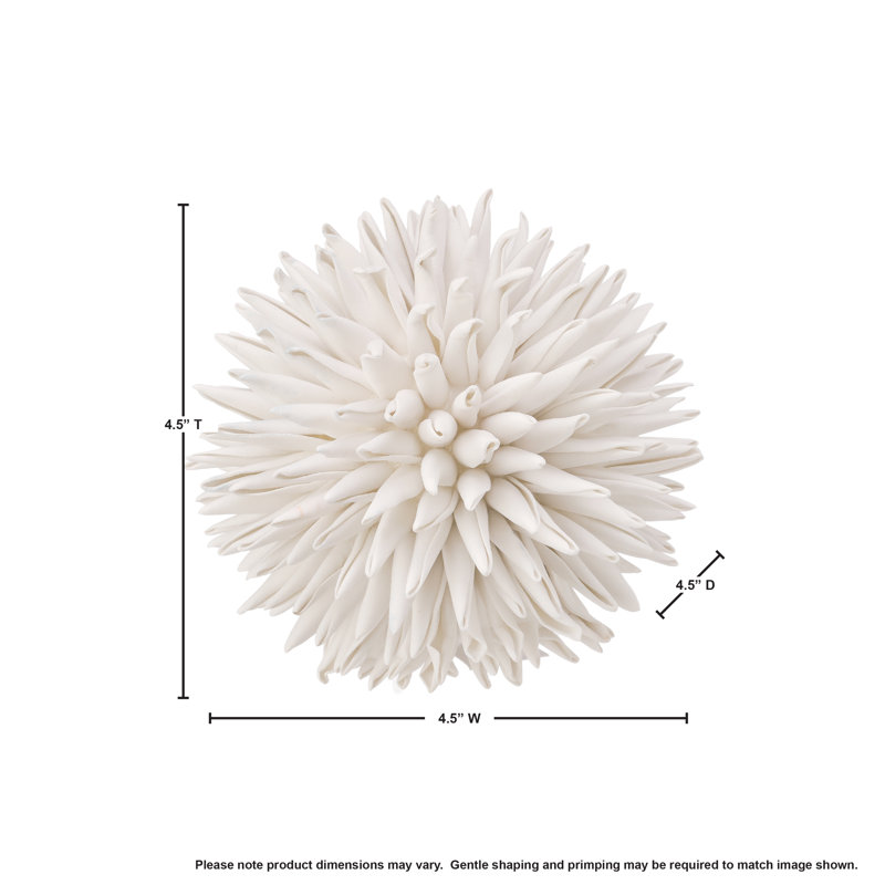 Amoni Abstract Figurines & Sculptures, White