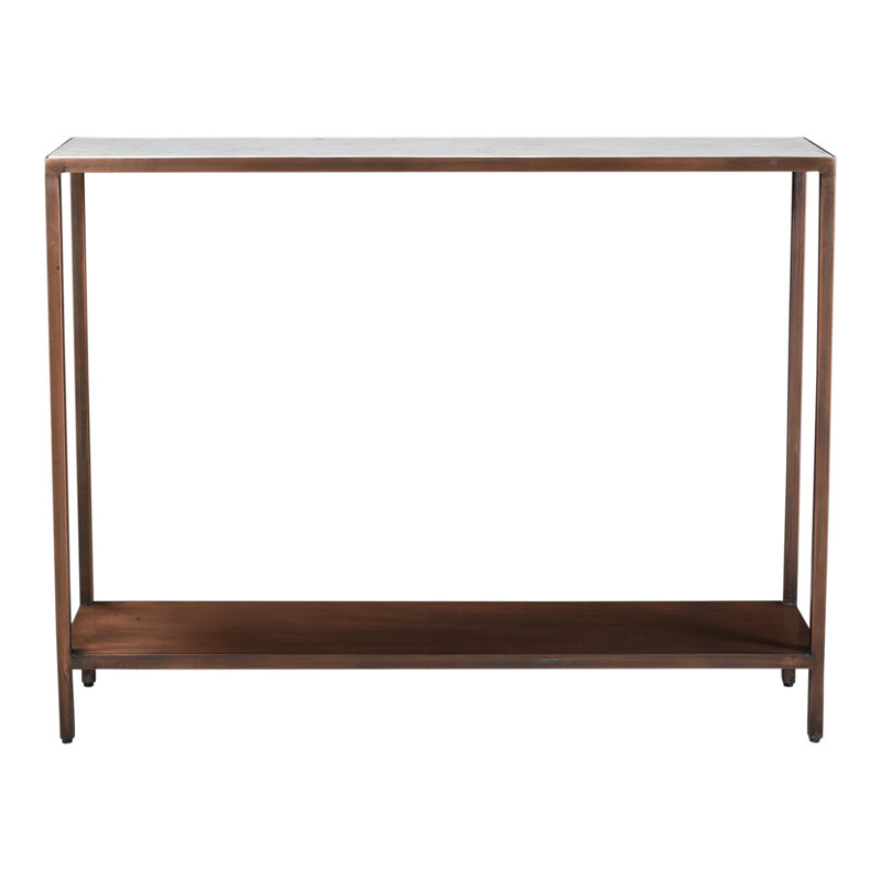 Henriette 42'' Marble Top Console Table
