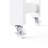 74.5 Inch Kitchen Island With 27" Extendable Table, 44"x19.75" Island, 2 Drawers, 7 Smooth Rotation Wheels And 4 Door Cabinet, White Drawers Wheels,