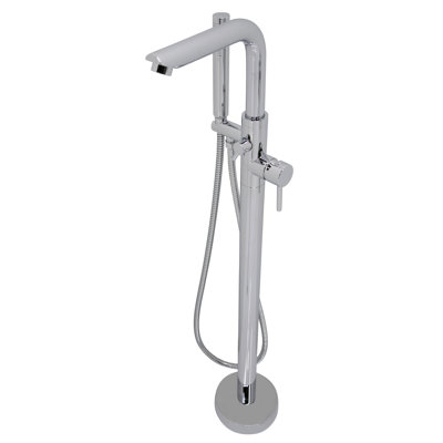 Sens 2 Handle Floor Freestanding Tub Filler with Diverter