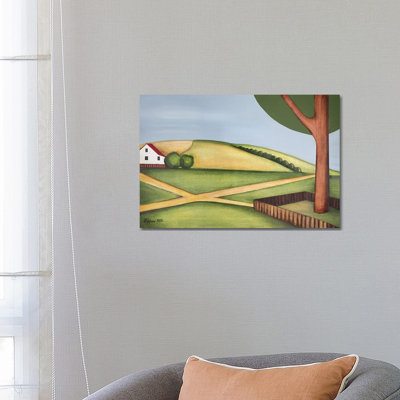 Hills by Alexander Trifonov - Wrapped Canvas Painting