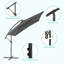 Vincenza 98.4" Cantilever Umbrella with Crank-1246765623