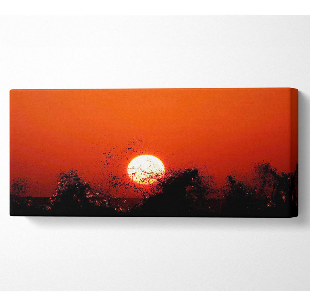 Red Sun Delight - Kunstdrucke auf Leinwand