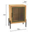 Ancle 58cm W Steel Bedside Table