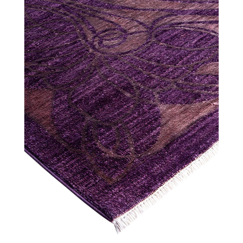 Overyed One-of-a-Kind Rectangle 5' x 6'6" Hand Knotted Area Rug