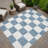 Machine Washable Indoor/Outdoor Chantille ACN2345 Geometric Rug-1335274702