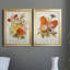 Antique Floral Bouquet I - ensemble de 2 impressions encadrées sur toile-426948809-426948808