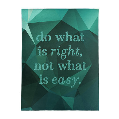 Quotes Chenille Indoor Rug